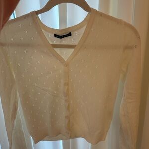 Brandy Melville Pointelle Cardigan